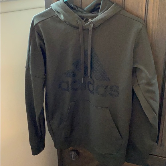 adidas olive green sweatshirt